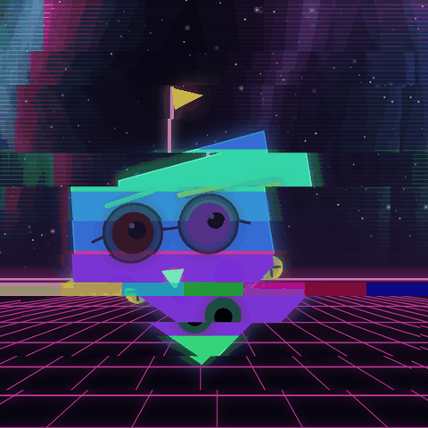 Corrupted grid pip, token 10